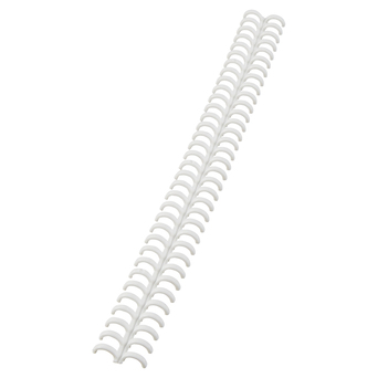 GBC Argolas de Encadernação Espiral Ibiclick, A4, 8 mm, Branco, 50 Unidades