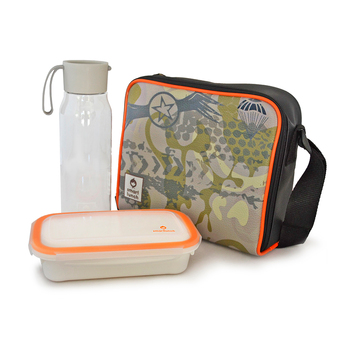 SMARTLUNCH Lancheira Pack On-the-Go Camu, 1 Marmita e 1 Garrafa 500 ml