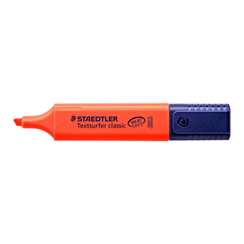 STAEDTLER Marcador Fluorescente Textsurfer Classic, Ponta Biselada, 1-5 mm, Tinta Vermelha