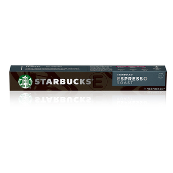 Starbucks Cápsulas de Café Express Roast, compatível com máquina Nespresso®, 10 Cápsulas