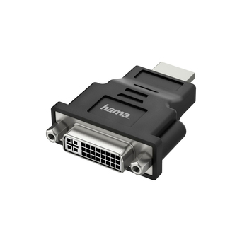hama Adaptador HDMI (M) - DVI-D (F) 4K, Preto