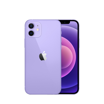 APPLE Smartphone iPhone 12, 6,1”, A14 Bionic, 128 GB, Roxo