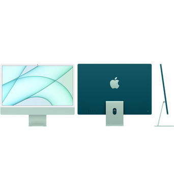 APPLE iMac 21, 24”, M1 CPU 8‑core e 8-GPU, 8 GB RAM, 256 GB SSD, Verde