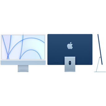 APPLE iMac 21, 24”, M1 CPU 8‑core e 8-GPU, 8 GB RAM, 512 GB SSD, Azul