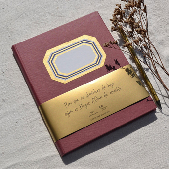 FIRMO Caderno Solidário Bagos d'Ouro, 165 x 210 mm, 96 Folhas, Quadriculado
