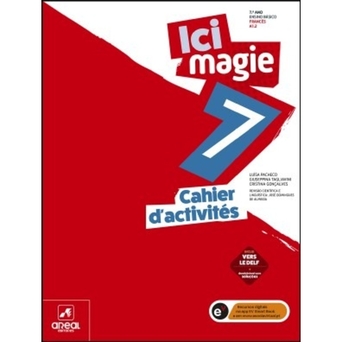 AREAL EDITORES Caderno Cahier d'activités - Ici Magie 7 - Francês - Nível A1.2 - 7.º Ano