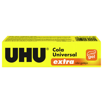 UHU Cola Universal Extra Gel, Não Goteja, 31 ml