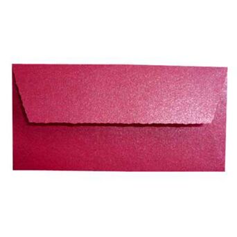 Staples Envelope Decorativo Foto Vista Estrela, Internacional DL, 220 x 110 mm, Vermelho