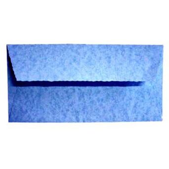 Staples Envelope Decorativo, Internacional DL, 110 x 220 mm, Azul