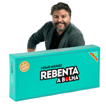 MAJORA Jogo César Mourão - Rebenta a Bolha Premium, 6+ Anos
