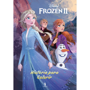 LEYA Livro para Colorir com Atividades Frozen 2