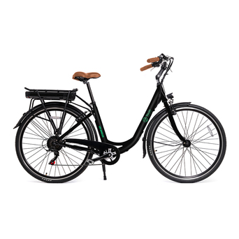 YOUIN Bicicleta Elétrica You-Ride Los Angeles, Roda 26”, Autonomia 40 km, Preto