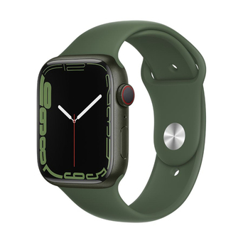 APPLE Smartwatch Watch Series 7 + Cellular, 45 mm, Caixa Alumínio Verde e Bracelete Verde
