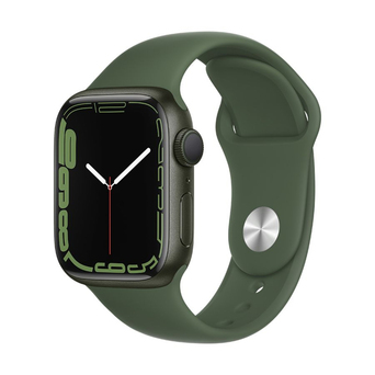 APPLE Smartwatch Watch Series 7, 41 mm, Caixa Alumínio Verde e Bracelete Verde