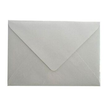 Staples Envelope Decorativo Estrela, 170 x 120 mm, Autocolante, Branco