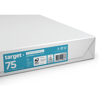 TARGET Papel Impressora A3 Professional Optimised, 75 g/m², Branco, Resma