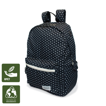 FIRMO Mochila Eco Happiness, 45,5 x 31 x 14 cm, Azul Escuro