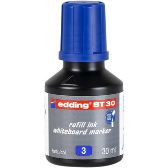 edding Recarga de Tinta para Marcador de Quadro Branco BTK30, 30 ml, Azul