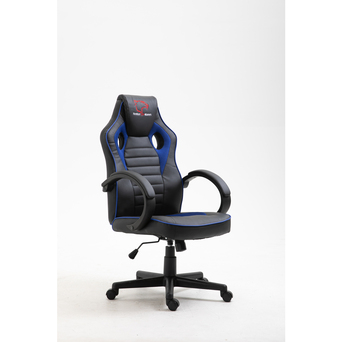 CSD Cadeira Gaming Racer, Pele Sintética, Preto e Azul