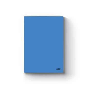 FIRMO Caderno Agrafado Spring, A4, 60 Folhas, Pautado, Azul