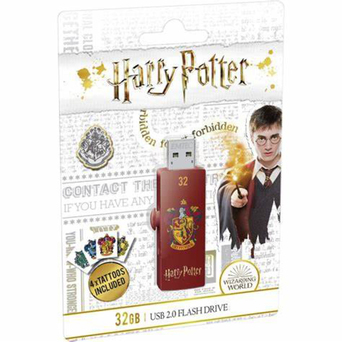 EMTEC Disco Harry Potter Gryffindor, USB 2.0, 32 GB, Bordeaux