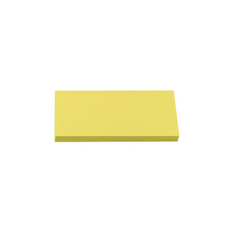 Staples Blocos de Notas Autocolantes, 127 x 76 mm, 70 g/m², Amarelo Pastel, Embalagem de 12 Blocos