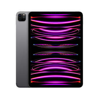 APPLE iPad Pro 22, 11” (4ª Geração), M2, Wi-Fi + Cellular, 128 GB ROM, Cinzento