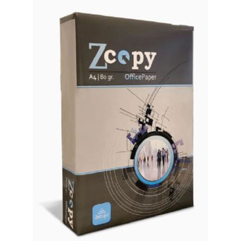 ZCOPY Papel Impressora A4, 80 g/m², Branco, Resma