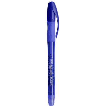 BIC Esferográfica Gel Apagável Gel-ocity® Illusion, Ponta Média 0,7 mm, Azul