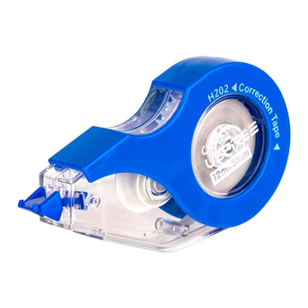 DELI Fita Corretora USPIRE EH20201, 5 mm x 12 m, Azul