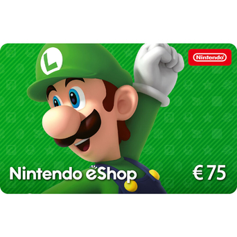 NINTENDO eShop Card, 75 EUR