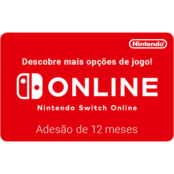 NINTENDO Switch Online - 12 Meses (365 dias)