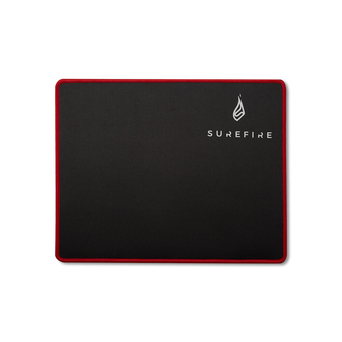 SUREFIRE Tapete de Rato Gaming Silent Flight 320, 320 x 260 x 3 mm, Preto