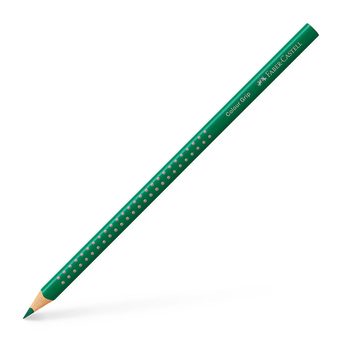 FABER-CASTELL Lápis de Cor Aguarelável Grip, Verde Esmeralda (463)