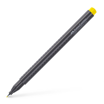 FABER-CASTELL Marcador Grip Finepen, Amarelo Claro