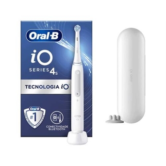 ORAL B Escova de Dentes Elétrica IO4S, Branco