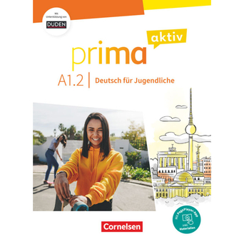 CORNELSEN Manual Prima Aktiv A1.2 (Alemão; 8º Ano)