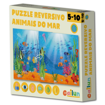 CAILUN Puzzle Animais Marinhos, 5 - 10 Anos