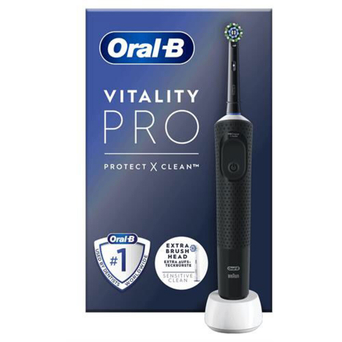 ORAL B Escova de Dentes Elétrica Vitality Pro, 1200 W, Preto