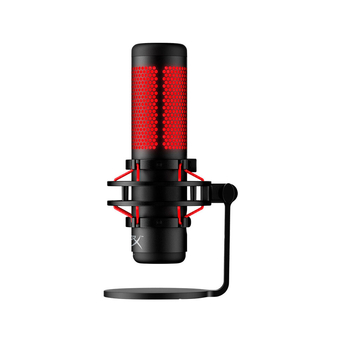HYPERX Microfone Gaming QuadCast™, com Microfone, Preto; Vermelho